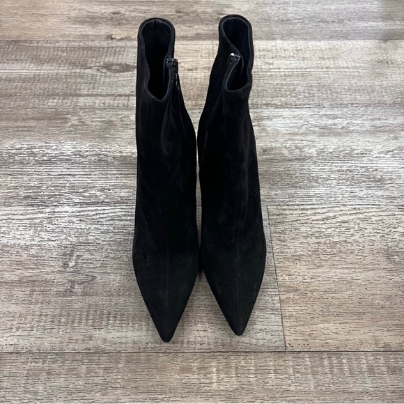 NIB: RAG & BONE Wes Boot/Bootie in Black Suede, Stiletto Heel, Size 6 (36 EU) - Picture 4 of 16